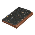 Portefeuille en nylon triple de l'espace le