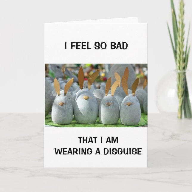 PORTER LA CARTE D'ANNIVERSAIRE DE DISGUISE-SENS SI (Devant)