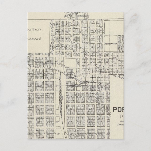 Porterville Postcard (Front)