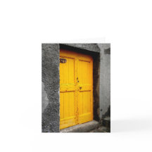 Portes de la carte de note de Cinque Terre