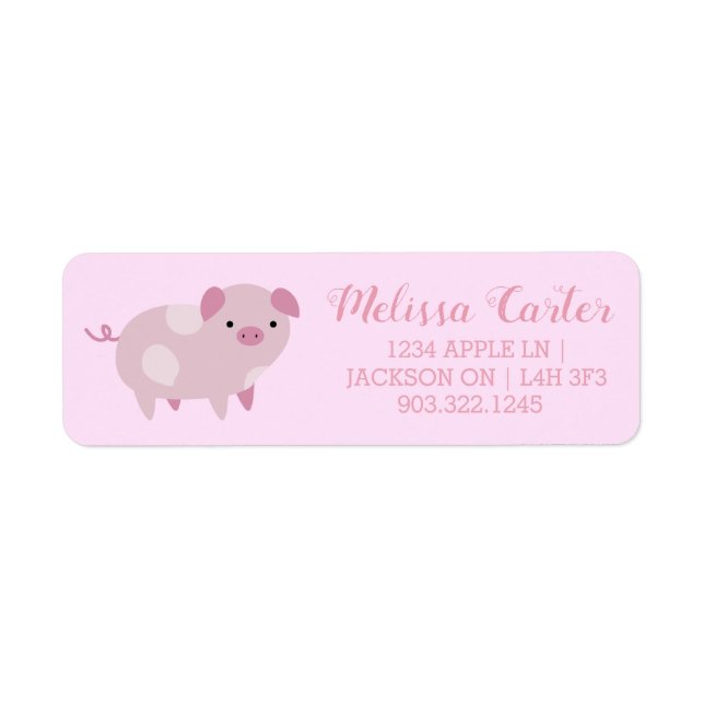 Portes et Motifs pour bébés roses mignons (Devant)