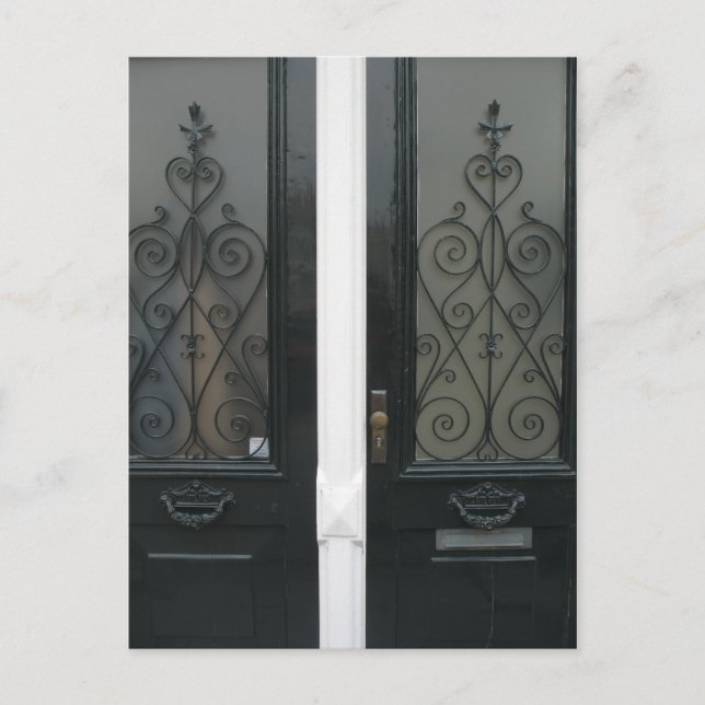 Portes Hollandaises typiques en Hollande Carte pos (Devant)