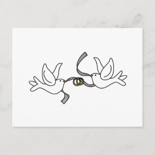 Portes mariages avec cartes à anneaux