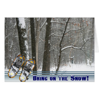 Portez la carte neige