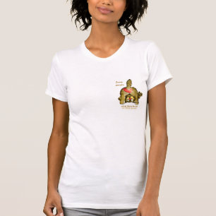 Portez votre coeur Cartoon T-shirt Chat 01
