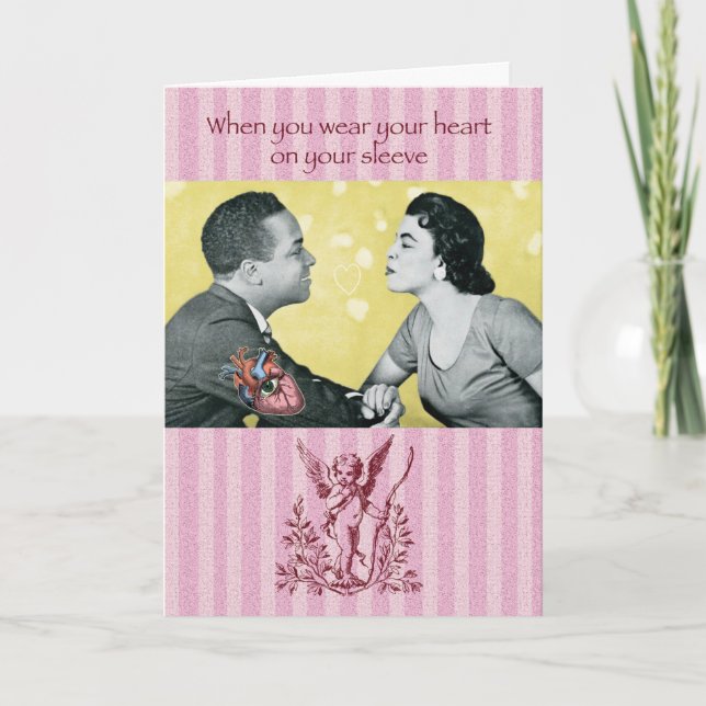 Portez Votre Coeur Sur Votre Manche, Carte Valenti (Devant)