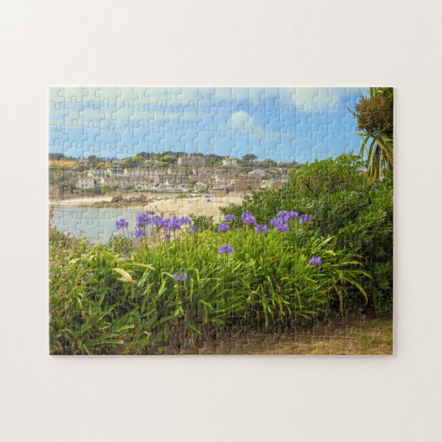 Porthcressa Beach, Isles of Scilly Jigsaw Puzzle (Horizontal)