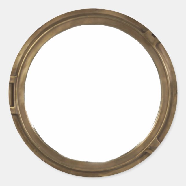Porthole customizable sticker (Front)