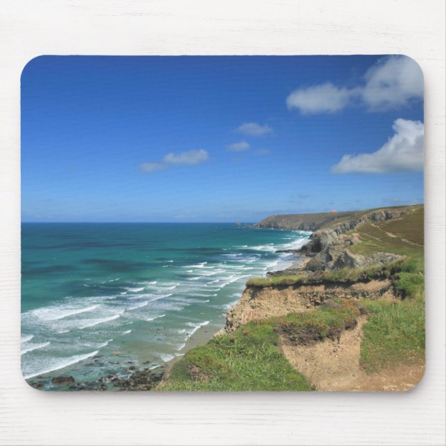 Porthtowan Mouse Pad (Front)