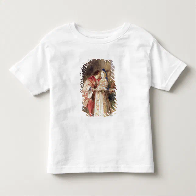 Portia and Bassanio, c.1826 (w/c, brown ink, bodyc Toddler T-shirt | Zazzle