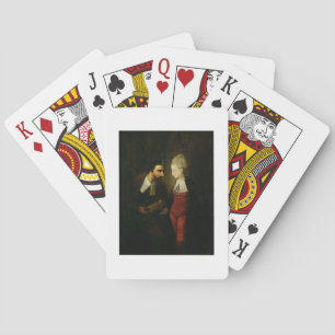 Portia and Shylock from 'The Merchant of Venice' A Playing Cards