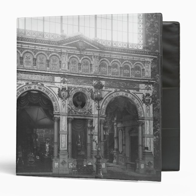 Portico of the Silversmith Pavilion Binder (Front/Inside)