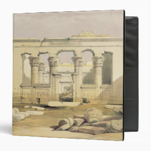 Portico of the Temple of Kalabshah, from "Egypt an Binder