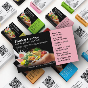 Portion Control Business Cards