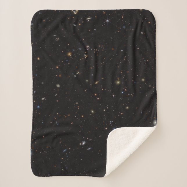 Portion Of Sky With Over 45,000 Galaxies Visible. Sherpa Blanket (Front)