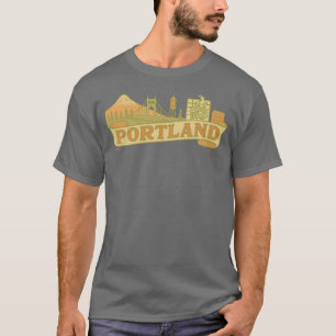 Portland Banner City Design T-Shirt
