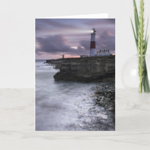 Portland Bill All Lit Up Card