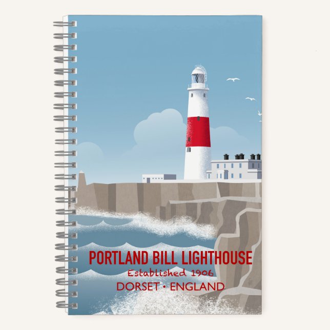 Portland Bill Lighthouse Notebook (Front)