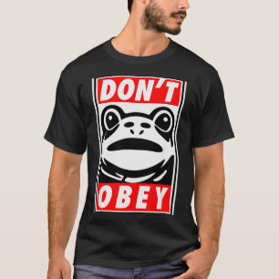 Portland Frog Dont Obey T-Shirt