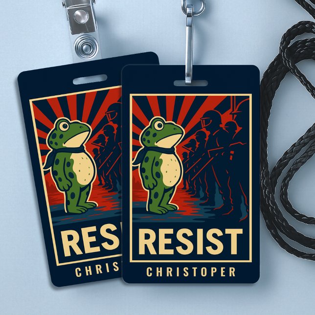 Portland Frog Protest Badge (Creator Uploaded)