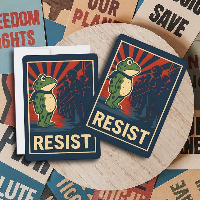 Portland Frog Protest Invitation (Creator Uploaded)