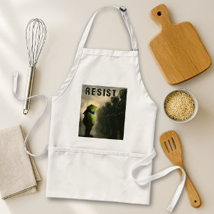 Portland Frog Protest Standard Apron