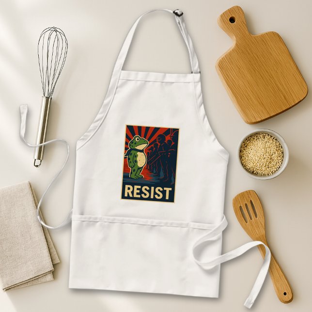 Portland Frog Protest Standard Apron (Creator Uploaded)