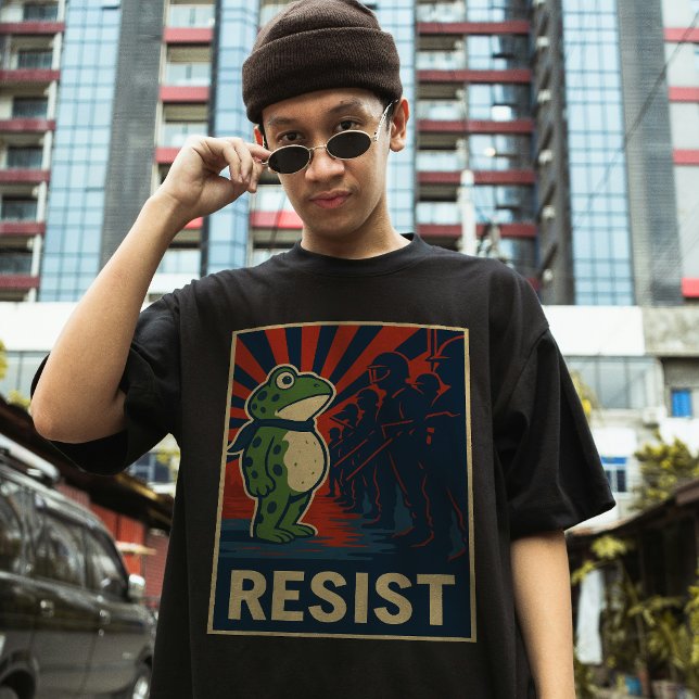Portland Frog Protest T-Shirt (Creator Uploaded)