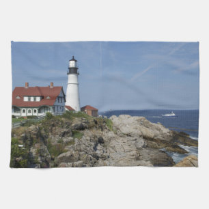 Portland Head Light, Cape Elizabeth,Maine, Kitchen Towel