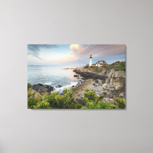 Portland Head Light Cape Elizabeth, ME 2 Canvas Print