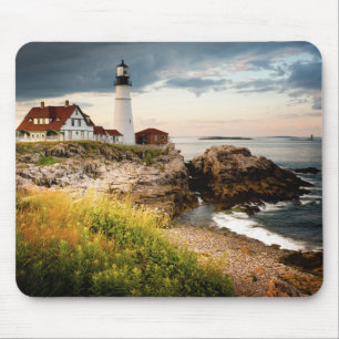 Portland Head Light   Cape Elizabeth ME Mouse Pad