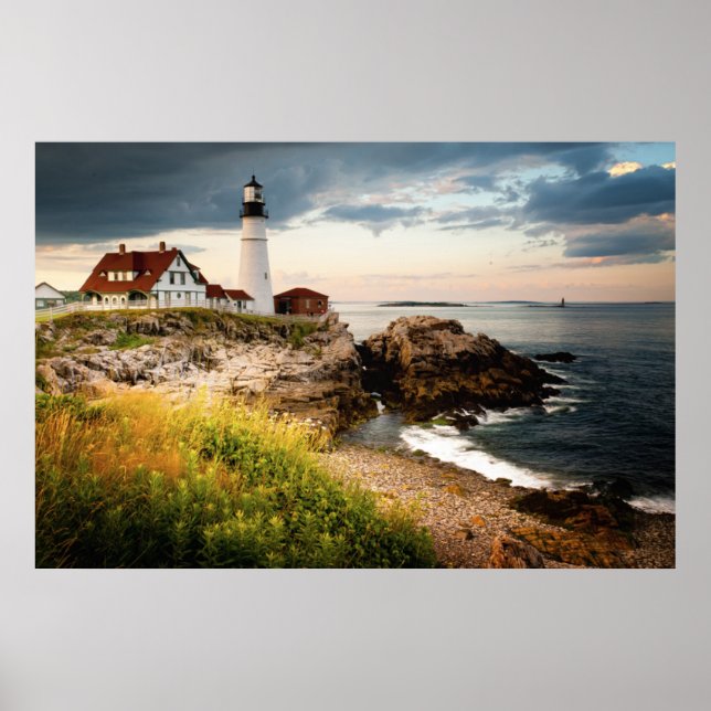 Portland Head Light | Cape Elizabeth ME Poster (Front)