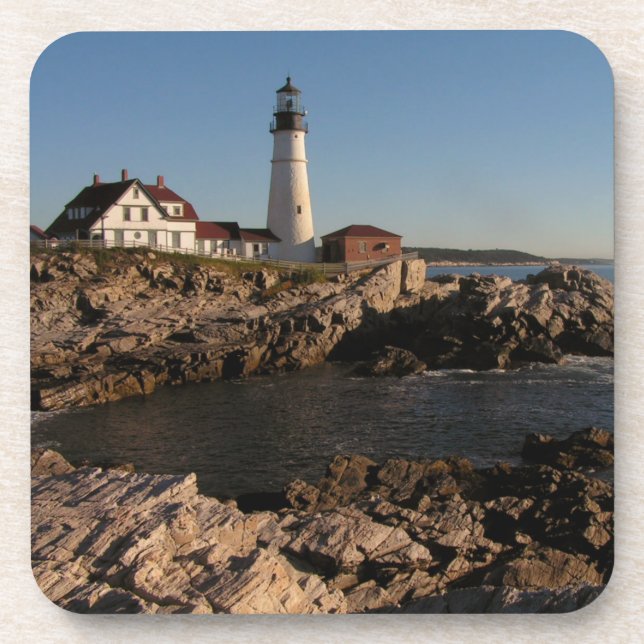 Portland Head Light Coaster (Front)