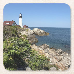 Portland Head Light Coaster