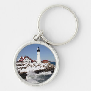 Portland Head Light Keychain