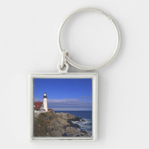 Portland Head Light Lighthouse Maine Keychain