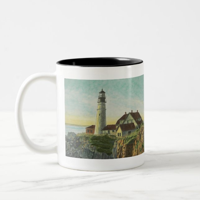 Portland Head Light  Mug (Left)