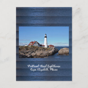 Portland Head Light Postcard 