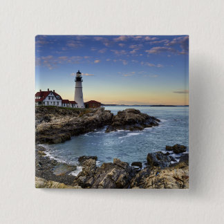 Portland Head Lighthouse 2 Inch Square Button