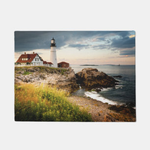 Portland Head Lighthouse   Cape Elizabeth, Me Doormat