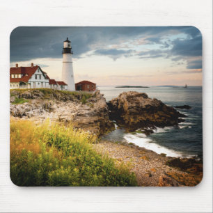 Portland Head Lighthouse Cape Elizabeth, Me Mouse Pad