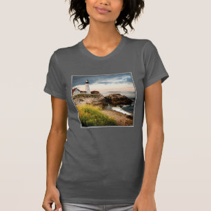 Portland Head Lighthouse Cape Elizabeth, Me T-Shirt