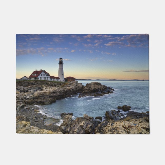 Portland Head Lighthouse Doormat (Front)