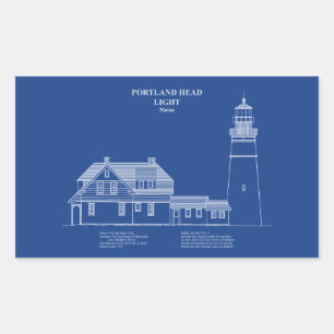 Portland Head Lighthouse - Maine – AD Sticker