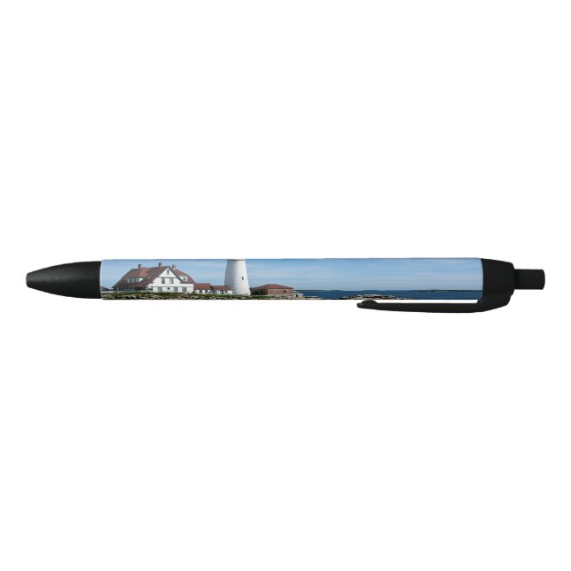 Portland Head Lighthouse Maine Black Ink Pen (Bottom)