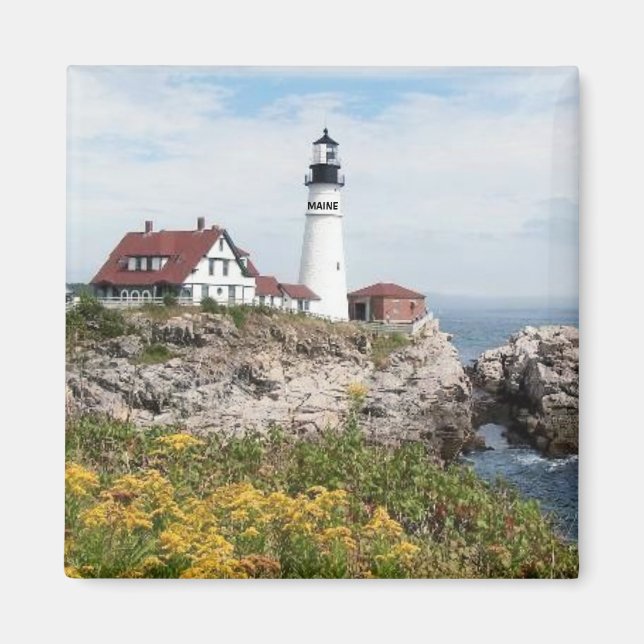 PORTLAND HEAD LIGHTHOUSE, MAINE MAGNET (Front)