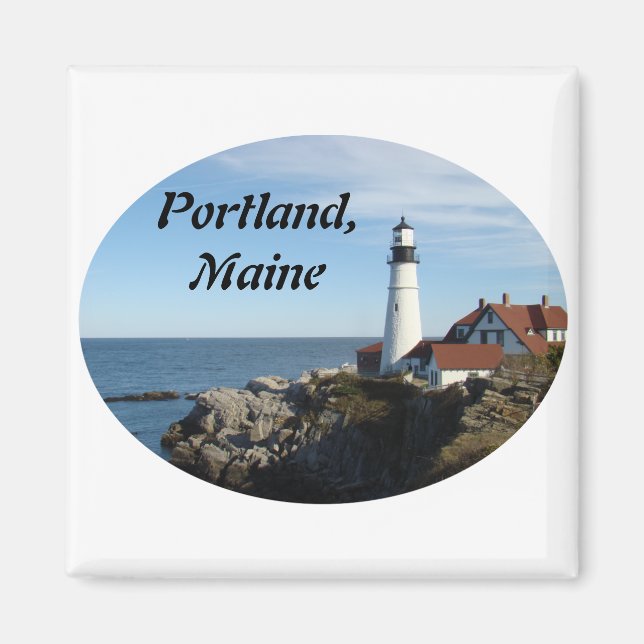 Portland Head Lighthouse Maine Magnet (Front)