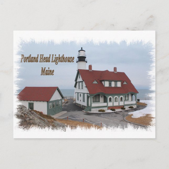 Portland Head Lighthouse - Maine Postcard (Front)