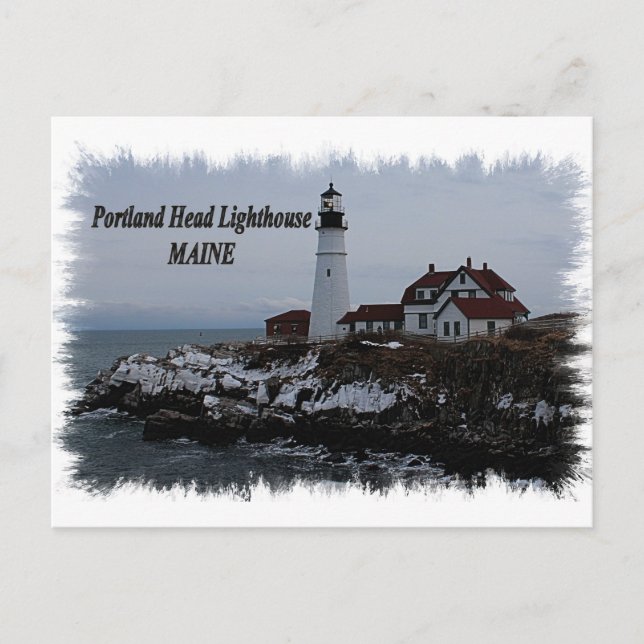 Portland Head Lighthouse - Maine Postcard (Front)
