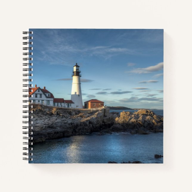 Portland Head Lighthouse Notebook (Front)